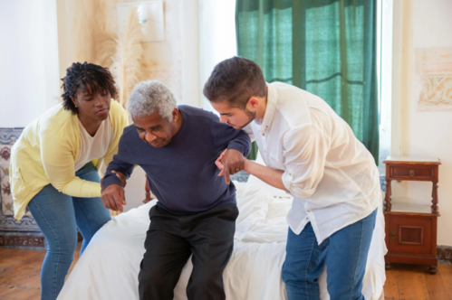  Professionals hired through a support worker staffing agency. 