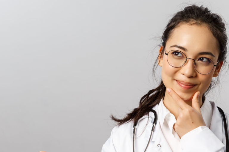 A person with glasses
